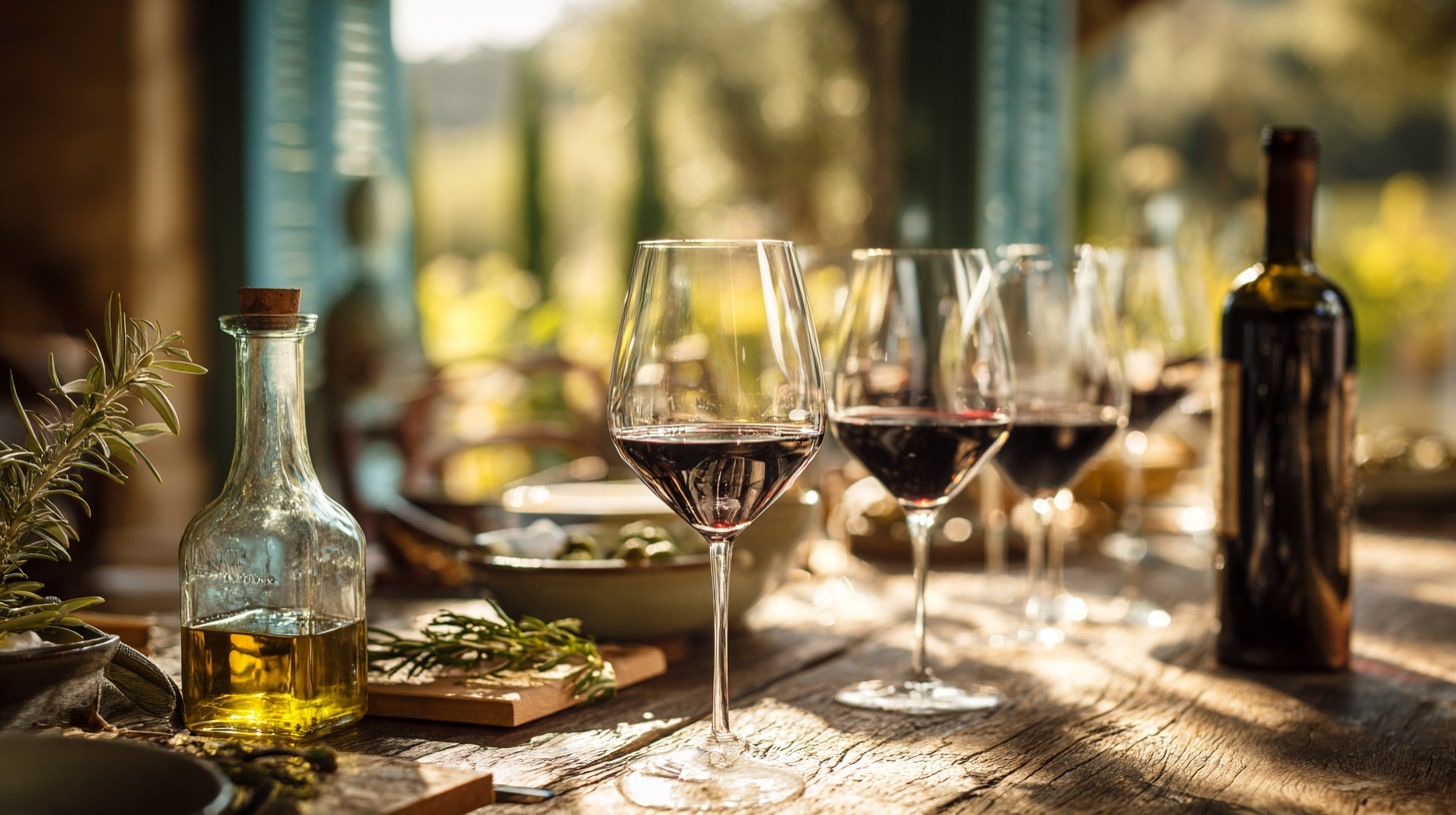 Cépages de Châteauneuf-du-Pape dont grenache, syrah et mourvèdre